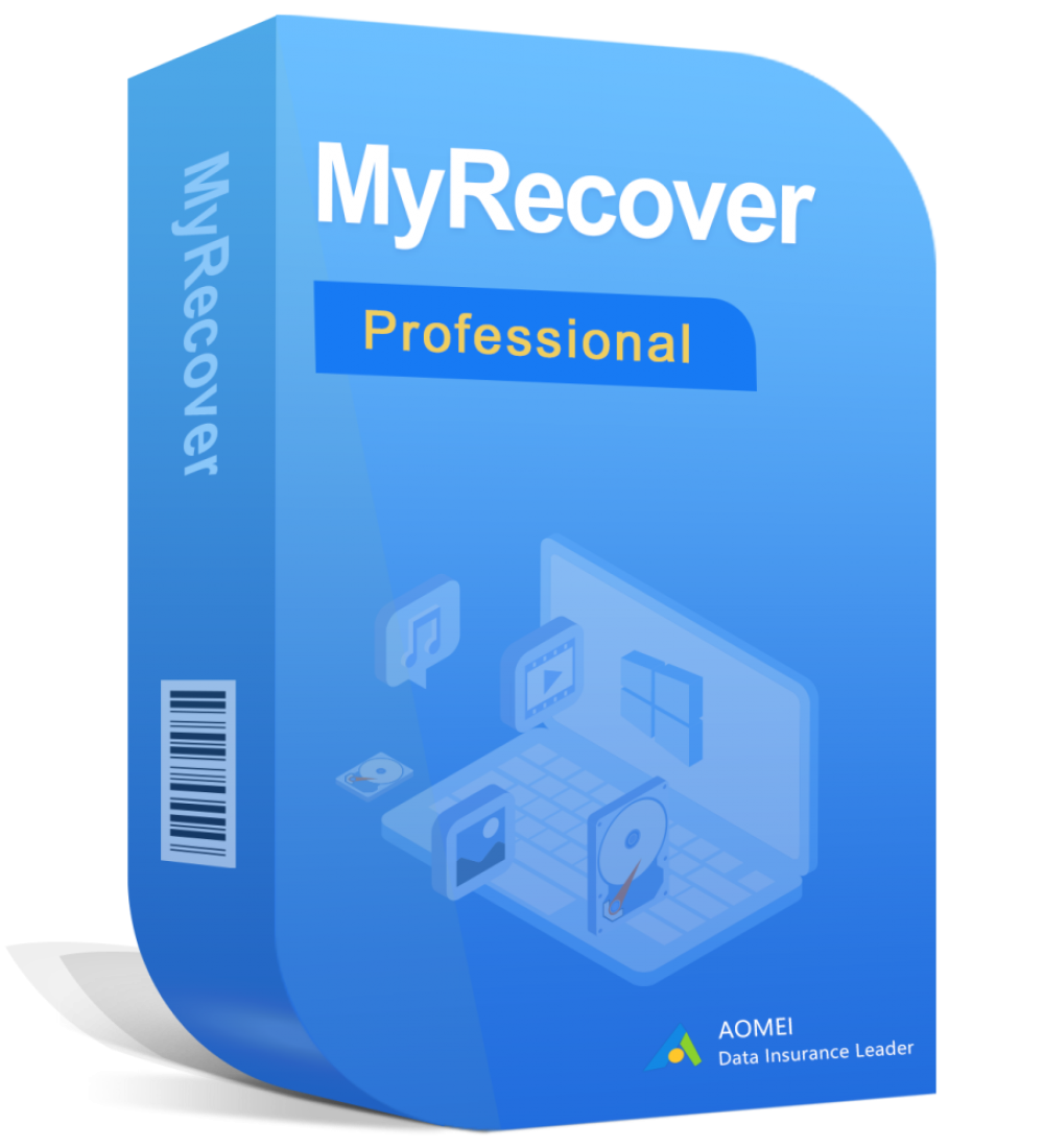 AOMEI MyRecover Professional (1 PC - 1 Year) ESD