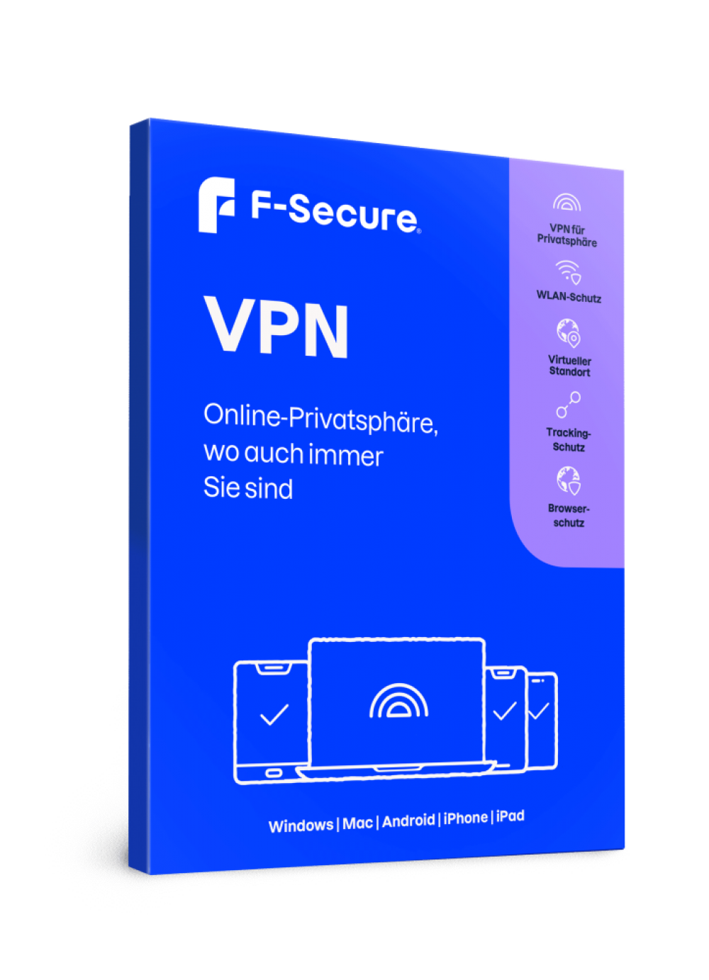 F-Secure VPN (5 Devices - 1 Year) ESD