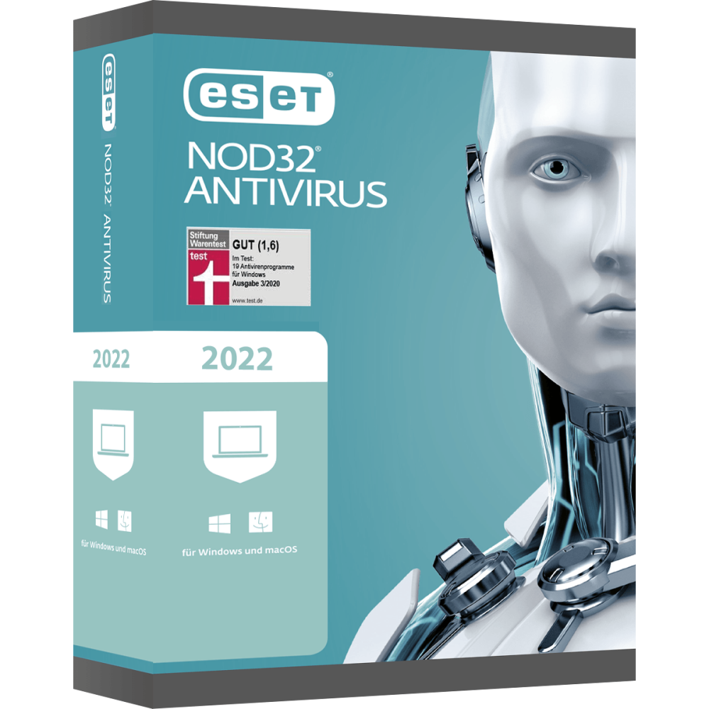 ESET NOD32 Antivirus (1 Device - 1 Year) DACH ESD